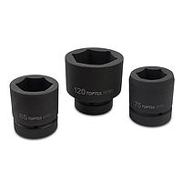 TOPTUL KABA80C0 2-1/2" DR. 6PT Flank Impact Sockets (120mm)