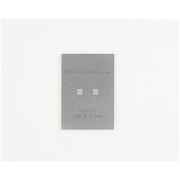 Chip Quik PA0015-S Sockets & Adapters SSOP-8 Stainless Steel Stencil