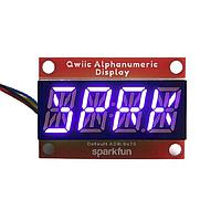 SparkFun COM-16918 Display Development Tools SparkFun Qwiic Alphanumeric Display - Purple