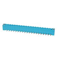 Same Sky (formerly CUI Devices) TBP01R2W-508-20BE Headers Terminal block, pluggable, w screw lock, 5.08, receptical, 20 pole, blue