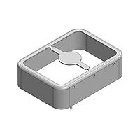 Masach Tech MS323-30F-NS EMI/RFI Shield Frame, Two-Piece 32.3 x 23.8 x 9mm Two-piece Drawn-Seamless RF Shield/EMI Shield FRAME (Nickel-Silver)