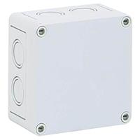 Altech 105-404 DIN Rail PS1111-7-m, 110x110x66mm Enclosure