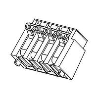 Molex 47507-0010 Battery Connector BATTERY CONN 04P SMT W/NAILS