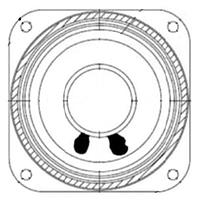 Mallory Sonalert PSR8787N08AK Electromagnetic SPEAKER 500HZ 109DB 87X87X34.2METAL STK
