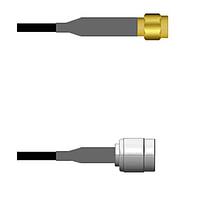 Amphenol Custom Cable Q-680520003144i RF Cable Assemblies SMA-SP/TNC-SP G174 144I