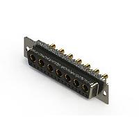 EDAC 628-24W7624-2N1 Mixed Contact D-Sub Connectors Vertical Combo Dsub