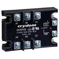 Sensata Technologies - Crydom D53TP50D-10 Indicator PM IP00 3P-SSR 530 VAC/50A,3-32VDC,RN