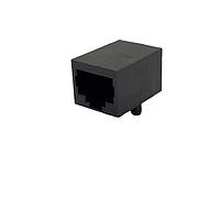Adam Tech MTJ-88GX1 Modular 8P8C TYPE G GLD FLSH BLK