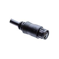 Amphenol LTW DCU-08AMEM-LL7B04 Sensor Cables / Actuator Cables Ceres, Large Size, Plastic, 20A+2A, 08 pins, Male Connector, Male (Power) + Female (Signal) Contact, Straight, 2 Points Lock, Overmolded, Length 4000mm, IP67