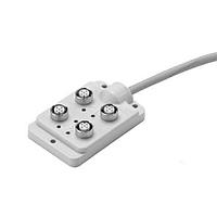 Omron Automation and Safety XW3A-P448-G11-R Sensor Cables / Actuator Cables IP67,4PT IN,4Wire DCVIB RES 5m