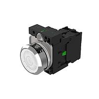 EAO 45-1231.31N6.000.101 Industrial Switches Wht LED 24VAC/DC 1NO On-Off Scrw Trm Mtl