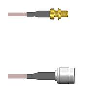 Amphenol Custom Cable Q-2W0520005048i RF Cable Assemblies SMA-SJB/TNC-SP G316 48I