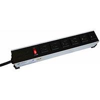 Hammond Manufacturing 1584H7D1 Power Bars 7 OUTLET SWITCH 15' TW LCK