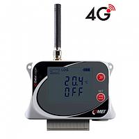 Comet U0843G IoT Wireless Temperature Datalogger for 2 external probes, with two two-state inputs, built-in 4G modem (Li-Ion A8200, 3.6V/5200mAh)