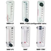 Dwyer MMA-4-LV Custom Mini-Master® Flowmeters for Gas/Liquid, High Chemical Resistance (5/16 in, Barbed Fitting)