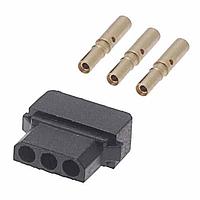 Harwin M80-8990305 Wire Housings 3 SIL F/CRMP CONN SELL X 10