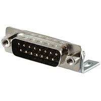 NorComp 773-E15-113R011 Plug IP67 15P MALE CONN R/A .283" W/CLCH NUT