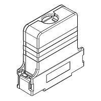 Molex / FCT 173111-0112 D-Sub Backshells FCT HOOD S1 0 DEG SHLD PLSTC W/THRD