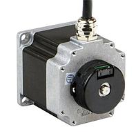 Applied Motion HT23-598DC-ZAC Stepper Motors NEMA 23 w/cover 10'cable w/Encoder