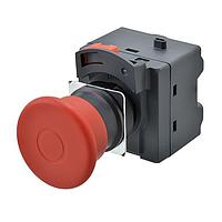 Omron Automation and Safety A22NE-MP-P202-N Push Turn Estp 40mm PullRst 2NC PushIn