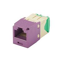 Panduit CJT688TGVL Modular Connectors / Ethernet Connectors Mini-Com Mod Cat 6 28/30 AWG UTP