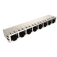 Amphenol Commercial Products RJLSE4308101T Connectors 8P8C SMT No Shield 1 Port