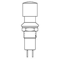 E-Switch PS1040BLKCAP Switch Hardware