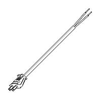 Volex 40434 B59 No Receptacle Power Cord 17/2 SVT 40ft 1-15P ROJ