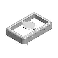 Masach Tech MS263-10F EMI/RFI Shield Frame, Two-Piece 26.3 x 16.8 x 4.5mm Two-piece Drawn-Seamless RF Shield/EMI Shield FRAME (CRS)