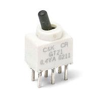 C&K GT21MCBE Toggle DPDT ON-NONE-ON TH