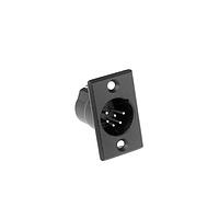Amphenol Audio AC6AMPNZB Connectors ML PIN 6 CONT BLK POLY