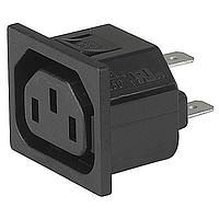 Schurter 4728.0100 Pushbutton Switches 4723 Connector Outlet 10A F