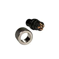NorComp 858-005-203RSU4 Straight M12 5 Pos F Sold cup Cbl mnt UnSHIELD