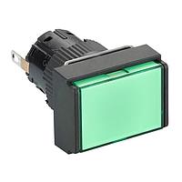 SCHNEIDER XB6EDV3BP Panel Mount Indicators / Switch Indicators PL, Rect., green, 24V,