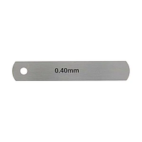 Niigata Seiki S075-04 Thickness Gause Leaf (0.4mm; ±0.02mm)