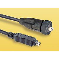Bulgin PX0417/4M00 IEEE 1394 4 POLE TO 4 POLE 4M LENGTH CABLE