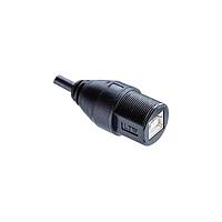 Amphenol LTW UA-20AMFM-SL7A05 USB Type A Connectors USB, Type A 2.0, Plastic, 1.5A, Male Connector, Straight, Screw Thread, Overmolded, Length 5000mm, IP67