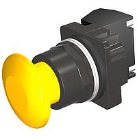 SIEMENS 52BM9W4H Pushbutton PUSHBUTTON,MOM,YEL,1 3/4" PLST,2POS,1BAH