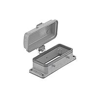 HARTING 09300160317 Housings BULKHEAD MOUNTING HAN 16B 2 LVR LCKING