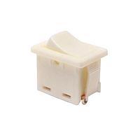 E-Switch R1966DWHTWHTES Rocker Switches SPDT ON-OFF-ON