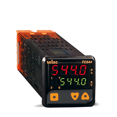 Industrial panel-mounted temperature control equipment for process monitoring
