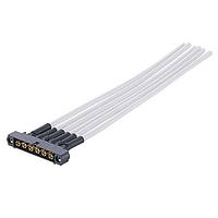 Harwin M80-MC335M1-06-0150L Discrete Wire Cable Assemblies 1X6 MALE POWER SNGL 12 AWG