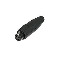 REAN RT3FC-B-W Cable Connectors 3P TINY XLR FEMALE WATER RESISTANT REAN