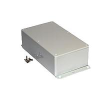 Hammond Manufacturing 1591EF2SGY Flanged Enclosure ABS w/Bottom Flange 7.5x4.3x2.2" Grey