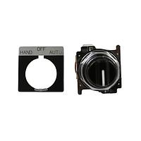 Eaton 10250T22KB-POP Control Switches Three pos maintd SW-BLK non-ILLUM