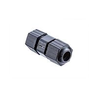 Amphenol LTW FC-00IBNBK-7001 Circular MIL Spec Connector Cable Joiner, M20, Plastic, Screw Thread, Field Installable, F6.0 - F10.0mm, IP67