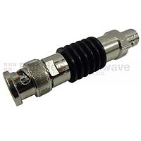 Fairview SA6B10W-20 20 dB Fixed Attenuator BNC Male To BNC Female Up To 6 GHz Rated To 10 Watts With Black Aluminum Heatsink Body