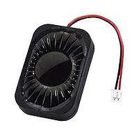 Same Sky (formerly CUI Devices) CES-303206-240L40-67 Enclosed Speaker, 30 x 20mm rectangle, 6.1mm deep, PEN, Nd-Fe-B, w/case, 2W, 4ohm, 1600Hz, w/ wire leads