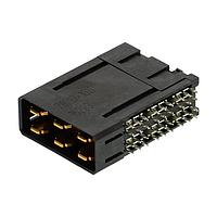 Molex 78217-1011 Headers IMPACT Pwr6Pr RA Hdr PF Asy.76AuLF 6Ckt