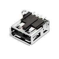 Wurth Elektronik 629104151021 USB Type A Connectors WR-COMUSB SMT TypeA Horiztl w/Pegs
